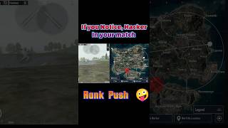 Hacker in Pubg mobile BGMI rank push