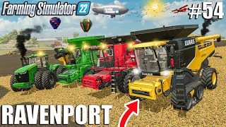 HARVESTING 320.000l of CORN and SOYBEANS | Ravenport #54 | Farming Simulator 22