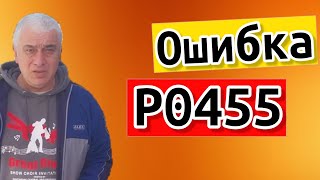 Код неисправности ошибка P0455 в системе улавливания паров. Ошибка адсорбера Р0455