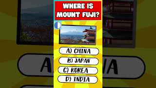 Where Is Mount Fuji? #quiz  #top #topplacestolive #bestcities