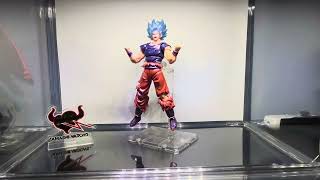 SH FIGUARTS KAIOKEN SUPER SAIYAN BLUE GOKU REVIEW