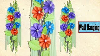 How to Make Wall Hanging Craft -  Wall Hanging Paper Decoration - DIY Home Decoration Ideas