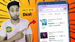 CRAZY DEAL: iPhone 13 Just ₹11 🥵🥵 || Flipkart Big Billion Day 2024 || Amazon Great Indian Sale 2024