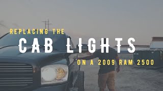 How to install 2009 Dodge Ram 2500 Cab lights LED