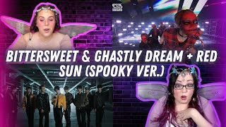 🎃xikers(싸이커스) - 'Bittersweet' + Ghastly dream + Red Sun (Spooky Ver.) | K-Cord Girls Reaction