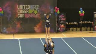 UCC2023 Prague Eagles Cheerleaders Petite Eagles   Elated Group Stunt Mini L2 Intermediate