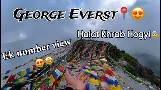 George Everest Peak🥵🔥|| Best place in Mussoorie🤩|| Mussoorie|| Hidden place of #mussoorie