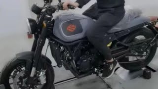 Harley-Davidson 500cc Twin Spotted