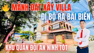 🔥 Lô đất đi bộ ra bãi biển Nha Trang, khu quân đội an ninh tốt – Giá hấp dẫn!