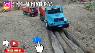 viajando com meu caminhão ( parte 2) #miniaturasdecaminhão #miniaturas #brinquedos #minis