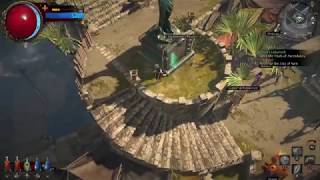 Path of exile - Witch, lvl 26, Arc build, Location Ancient Pyramid