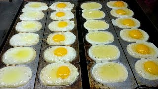 Egg cake- popular street food, delicious egg cake recipe ! Roadside popular street food in bd