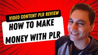 How to Make Money With PLR|Video Content PLR Review