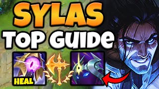 HOW TO PLAY SYLAS TOP LIKE A GOD IN SEASON 14! (SYLAS TOP GUIDE)