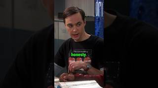 Sheldon - Honesty | TBBT S06E05 #shorts