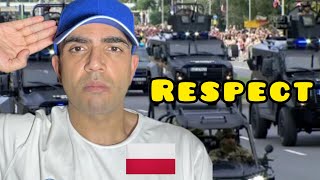 ‼️Reaction📢 POLISH HELL MARCH Polish Military Parade