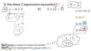 Equivalent Expressions Ex.1