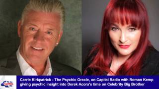 The Psychic Oracle on Capital Radio with Roman Kemp reading for Derek Acorah