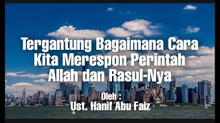 Kerjakan Amal Sholeh Sebaik Mungkin || Five Minute Booster - Ustadz Hanif Abu Faiz