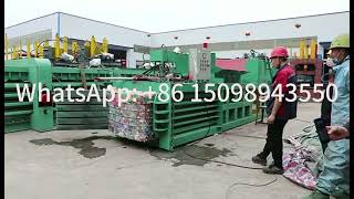 Fully automatic hydraulic baler factory direct sales