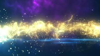 Dynamic 4K Abstract Yellow Glowing Energy Particles - Free Stock Footage Download!