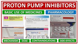 Proton Pump Inhibitors PPI for Peptic Ulcer Pharmacology #drug #medico #medicine #tablet