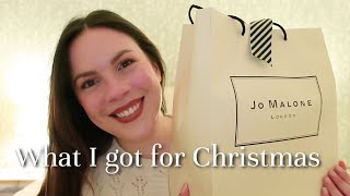 What I got for CHRISTMAS 2023 | Versace, Jo Malone, Anthropologie