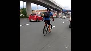 Bike lane from Sta Lucia Mall to Sumulong Highway