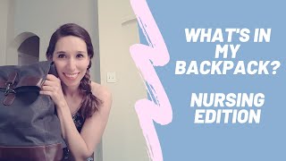 What's in My Clinical Bag? [The BIlingual Nurse]