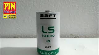 Pin LS33600 Saft 3.6v ,Pin Đại (D) 3.6V