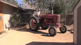 FARMALL STUMP PULLING