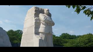 Dr Martin Luther King Jr 's  Monumental Statue (Live) walk-along 🚶‍♀️ 🚶‍♀️