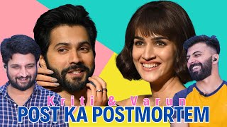 Epic Comedy Kriti Sanon & Varun Dhawan's Post Ka Postmortem on कपल शरम श S2 - Bsn Reaction