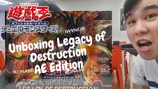 [Yu-Gi-Oh游戏王] Unboxing Legacy of Destruction AE edition