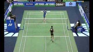 yonex sunrise india open 2011 Quater Final Sung Hwan Park vs Taufik Hidayat YONEX SUNRISE India Open 20111