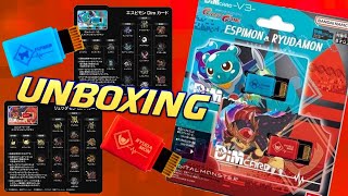 Unboxing Digimon Ghost Game Ryudamon Dim & Espimon Dim! Vital Bracelet Double Pack!