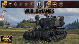 KV-2 - Outpost map - 8 Kills - 4,1K Damage World of Tanks