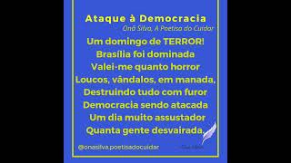 Poema-protesto ao ataque à democracia #shorts