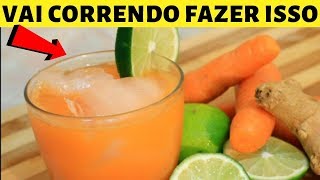 Bebi Esse Suco de Cenoura c limão e 10 Minutos Depois Fiquei ADMIRADA Com o que Aconteceu!