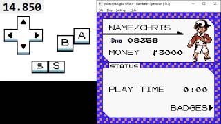 Pokemon Crystal Any% TID Manip - 0x20A6 (08358)