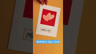 DIY - Easy Mother's Day Card making idea | Beautiful Greeting Card #diy  #papercraft  #shorts