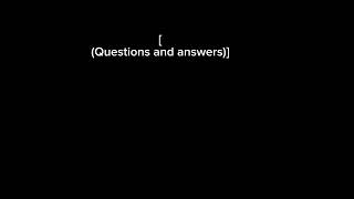 I will be hosting a Q&A!