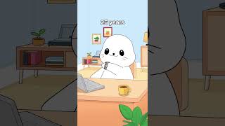 dizzy when i stand, back pain when i sit 👴 #old #growingup #backpain #dizzy #cute #animation