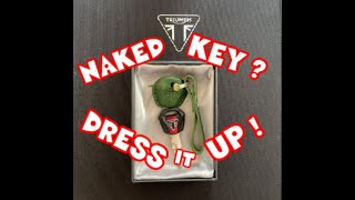 TRIUMPH CUSTOM KEY COVERS! “SEE HOW TO DRESS IT UP“ #keycover