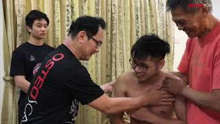 Osteocare: 15 second Shoulder Dislocation FIXED by Sifu Erik Leong