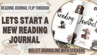 New Reading Journal Already? | 2024 Reading Journal Flip Through