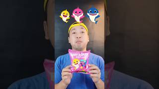 Snack Baby Shark 🦈#asmr #mukbang #makansesuaiemoji #babyshark #pinkfong#mommyshark #daddyshark