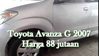 (TERJUAL) Murah Dan Bagus AVANZA  G 2007 Second  HARGA 88 JUTAAN