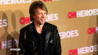 Jon Bon Jovi arriving at CNN Heroes 2010