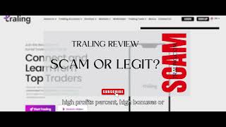 Traling Review traling.com Scam or Legit?